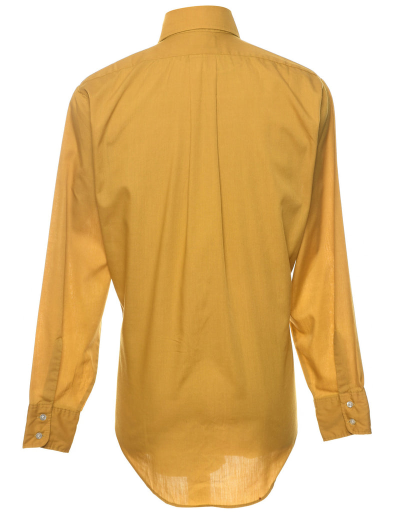 1970s Classic Mustard Shirt - M