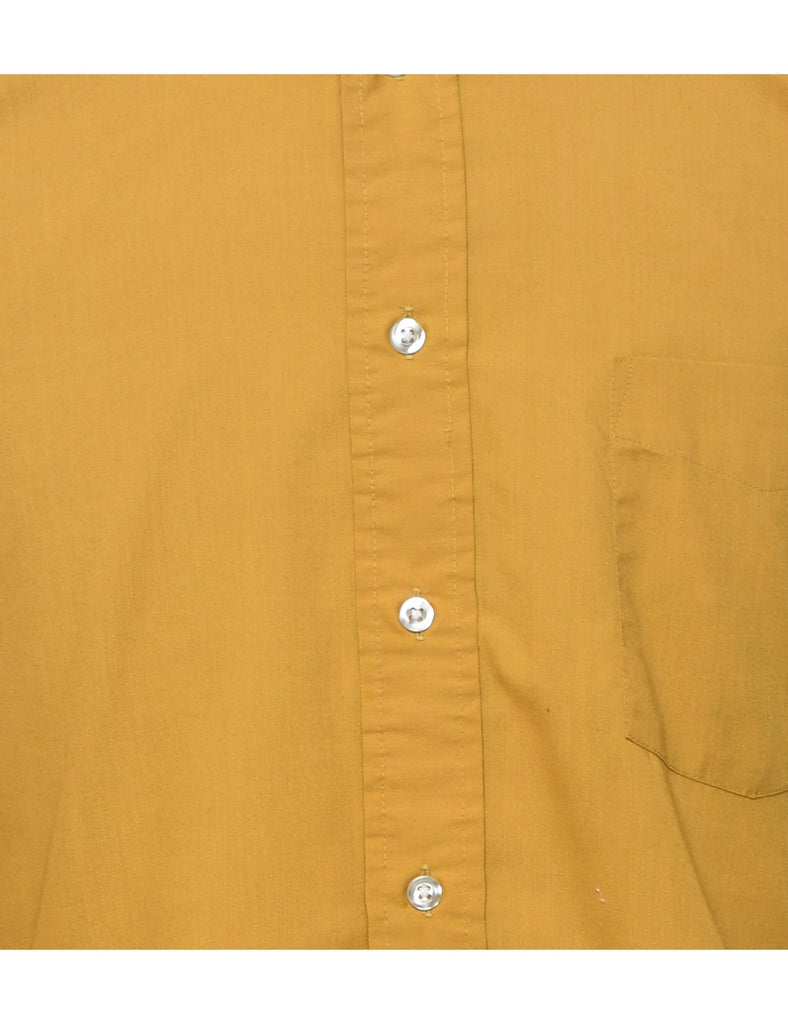 1970s Classic Mustard Shirt - M