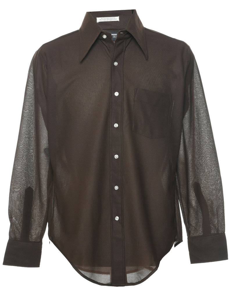 1970s Geoffrey Beene Shirt - L