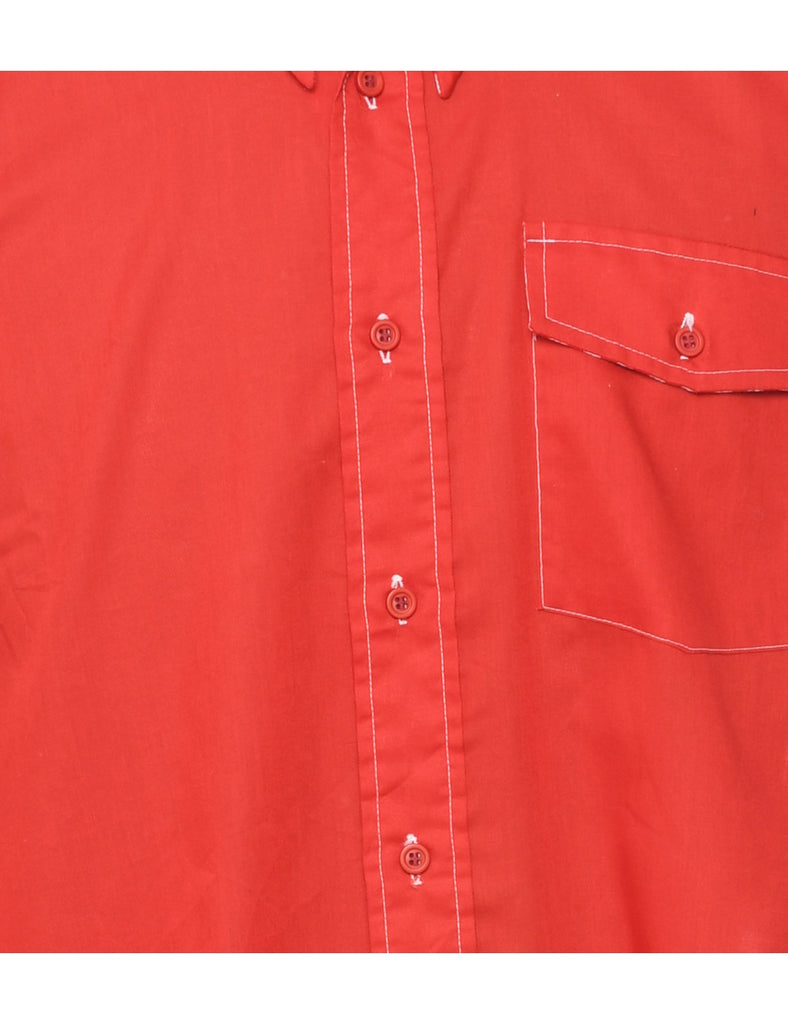 1970s Red Shirt - L