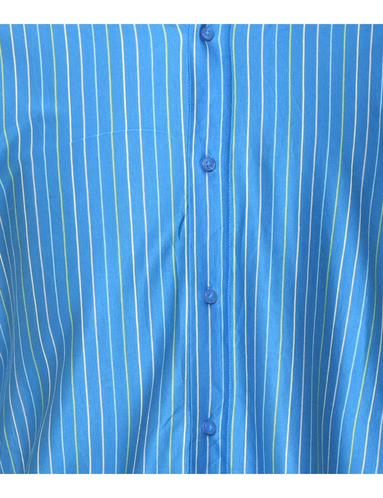 1970s Striped Shirt - L