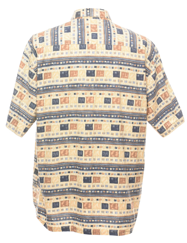 1990s Campia Geometric Pattern Shirt - L