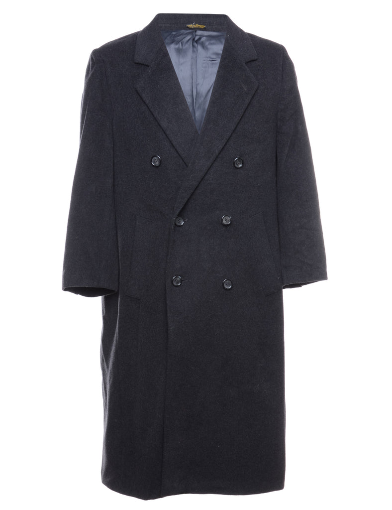 1990s Cashmere Wool Coat - L