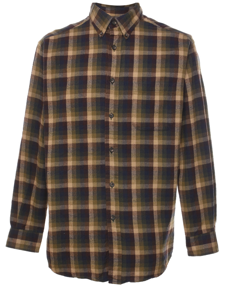 1990s Flannel Shirt - L