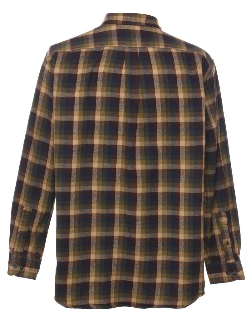 1990s Flannel Shirt - L