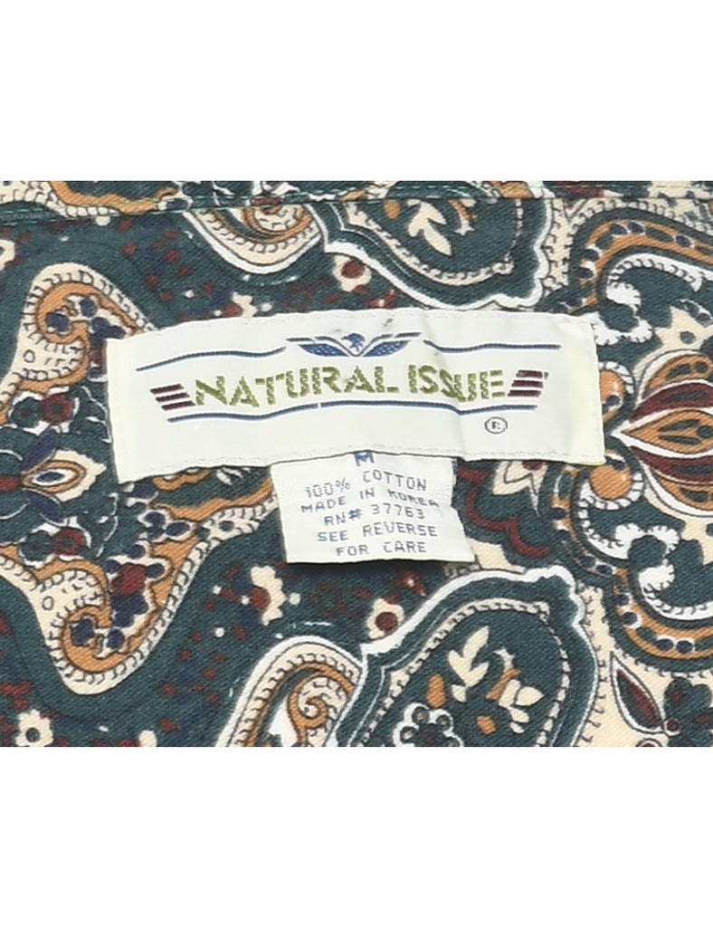 1990s Natural Issue Shirt - M