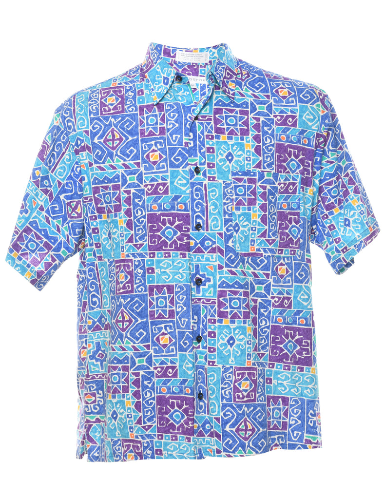 1990s Short Sleeve Shirt - M