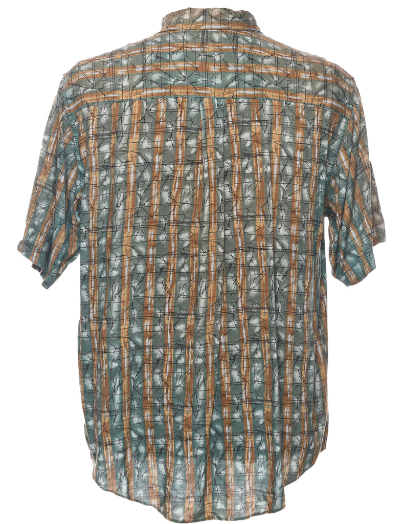 1990s Short Sleeve Shirt - M