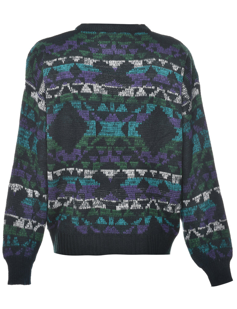 Abstract Pattern Jumper - L