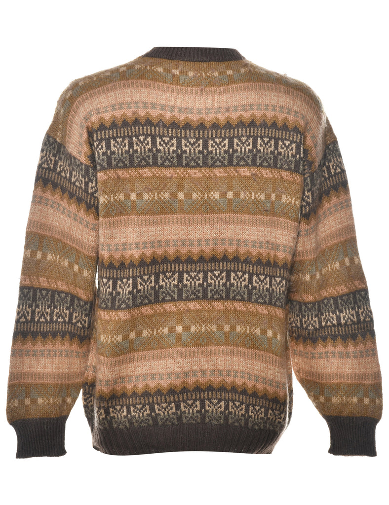 Abstract Pattern Jumper - L