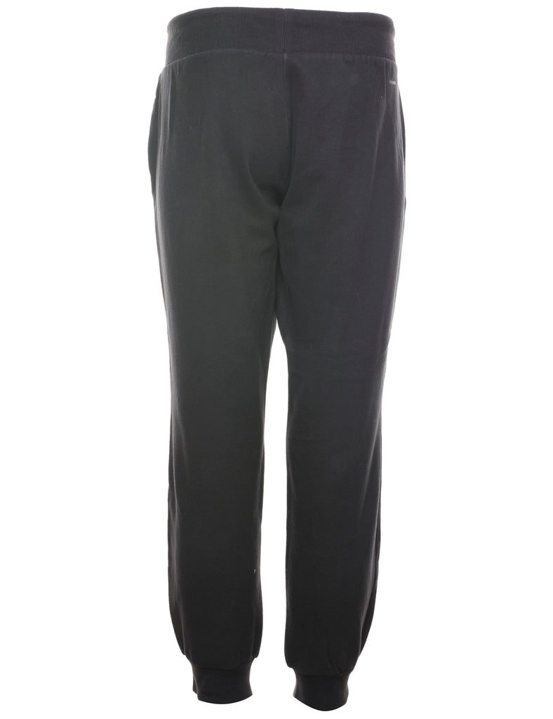 Adidas Black & White Contrast Jogging Bottoms - W28 L29