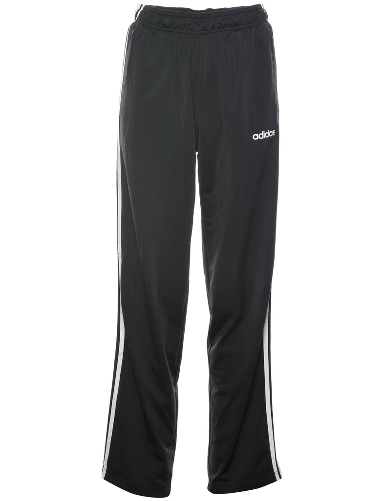 Adidas Black & White Contrast Track Pants - W26 L32