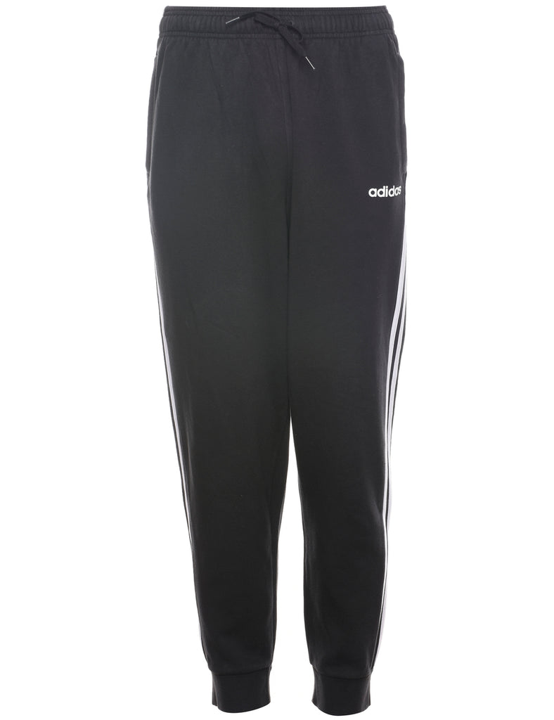 Adidas Black & White Jogging Bottoms - W36 L29