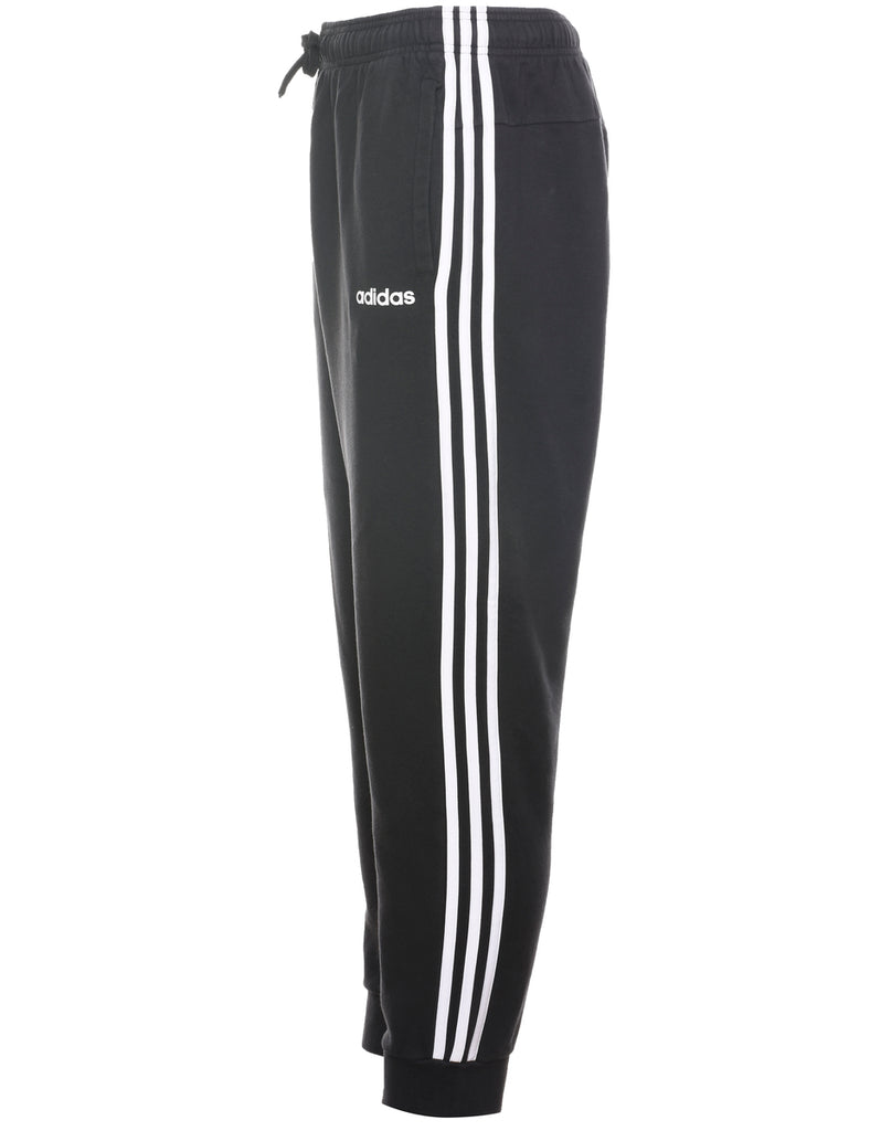 Adidas Black & White Jogging Bottoms - W36 L29