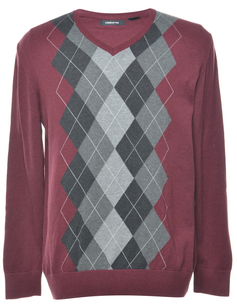 Argyle Jumper - L