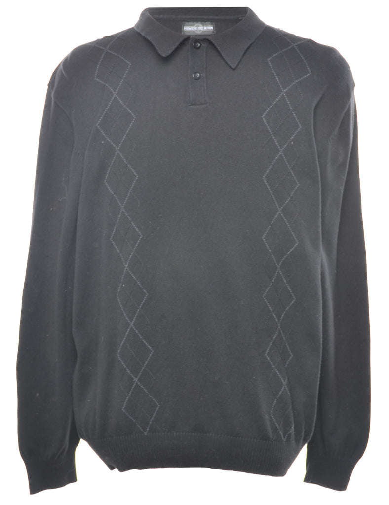 Argyle Jumper - M