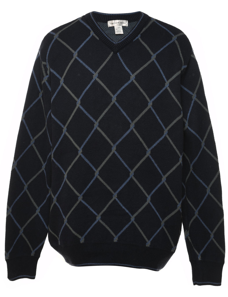 Argyle Jumper - L