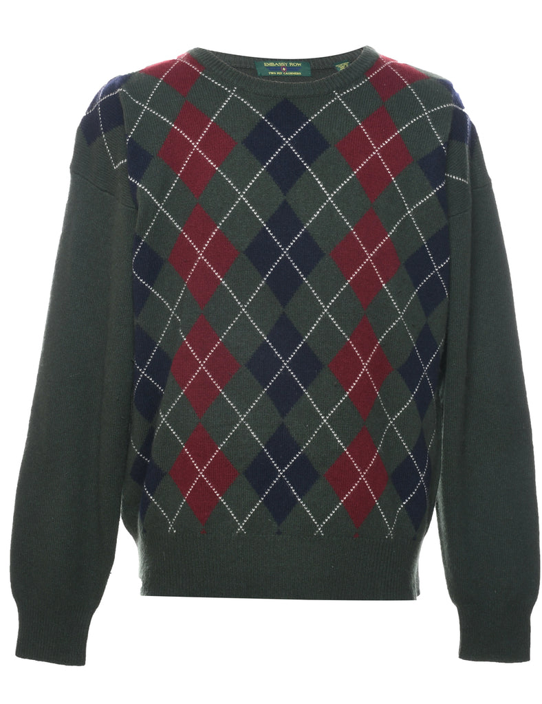 Argyle Jumper - L