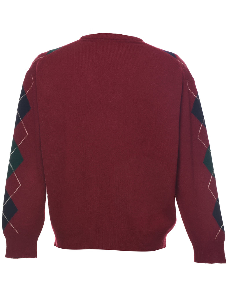 Argyle Jumper - M