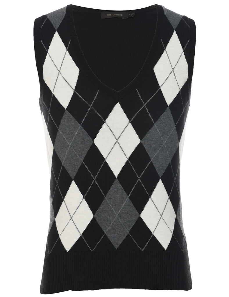 Argyle Vest - S