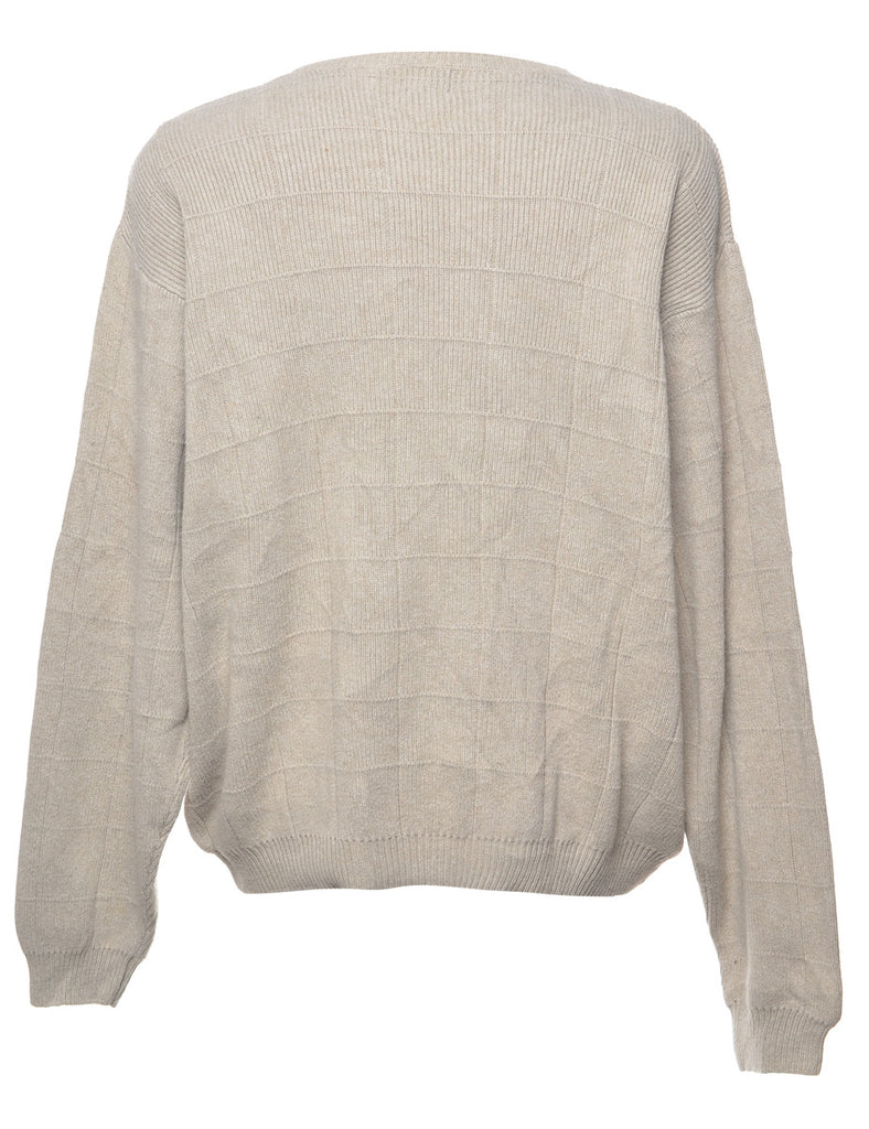 Arrow Beige Jumper - L