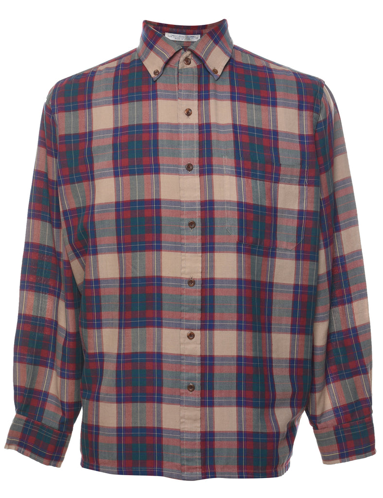 Arrow Checked Shirt - L