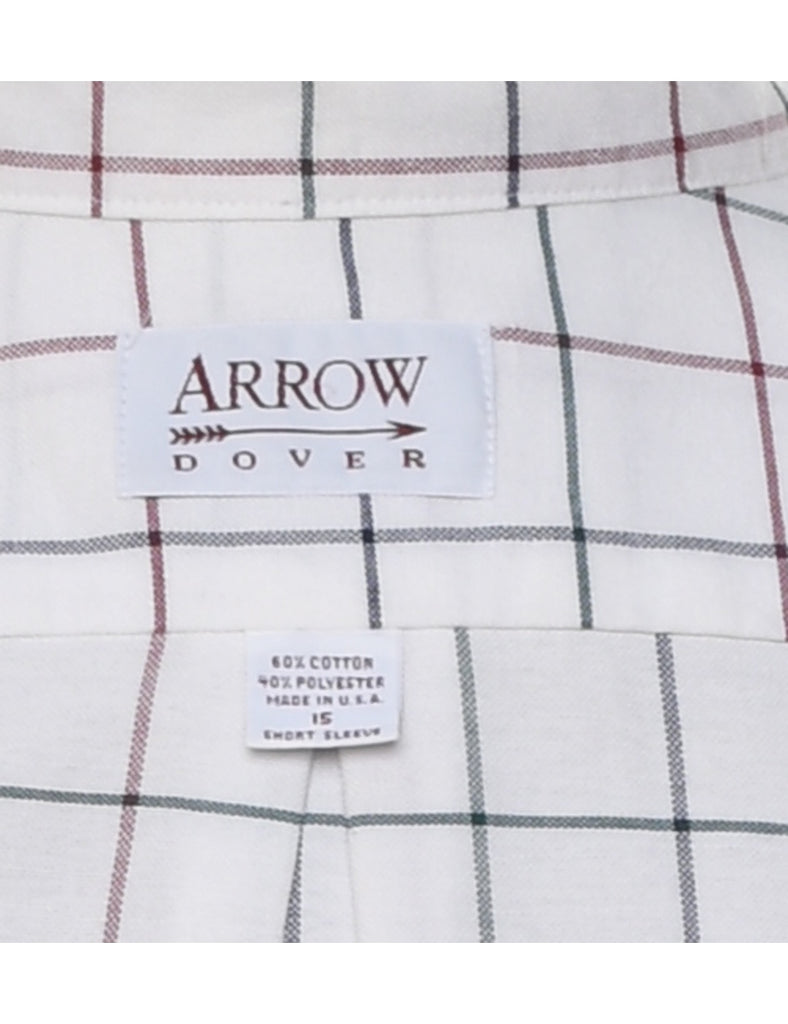 Arrow Checked Shirt - M