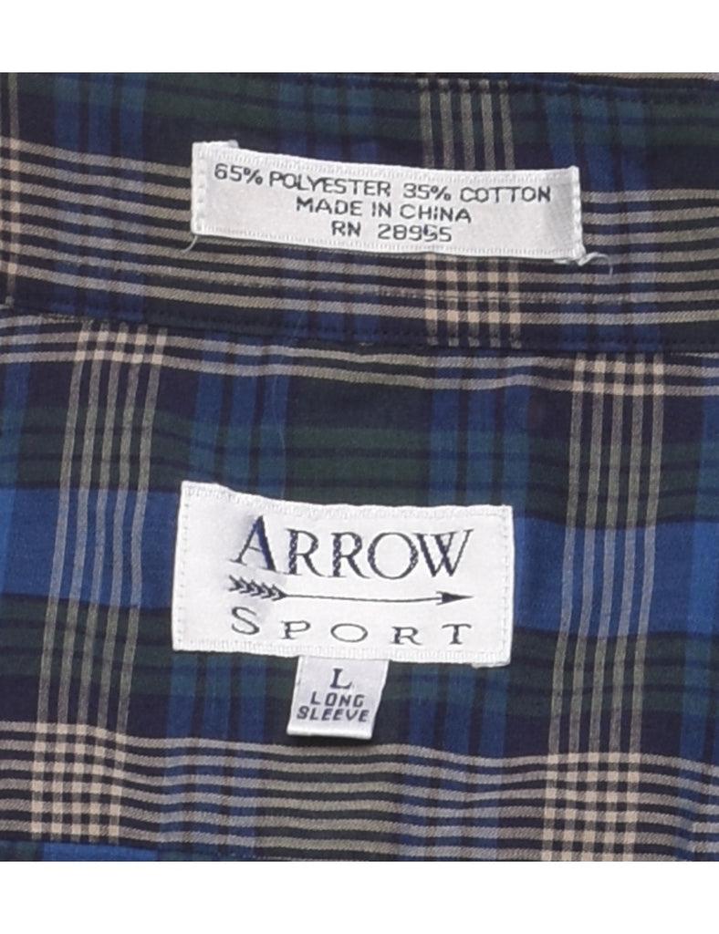 Arrow Checked Shirt - L