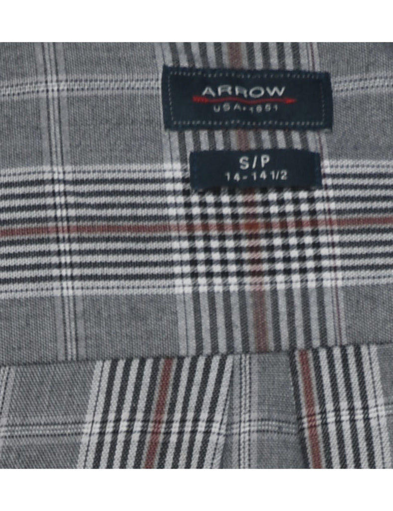 Arrow Checked Shirt - S