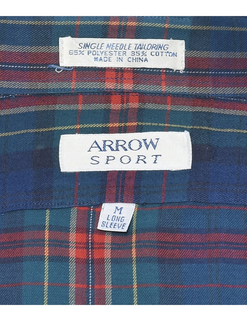 Arrow Checked Shirt - M