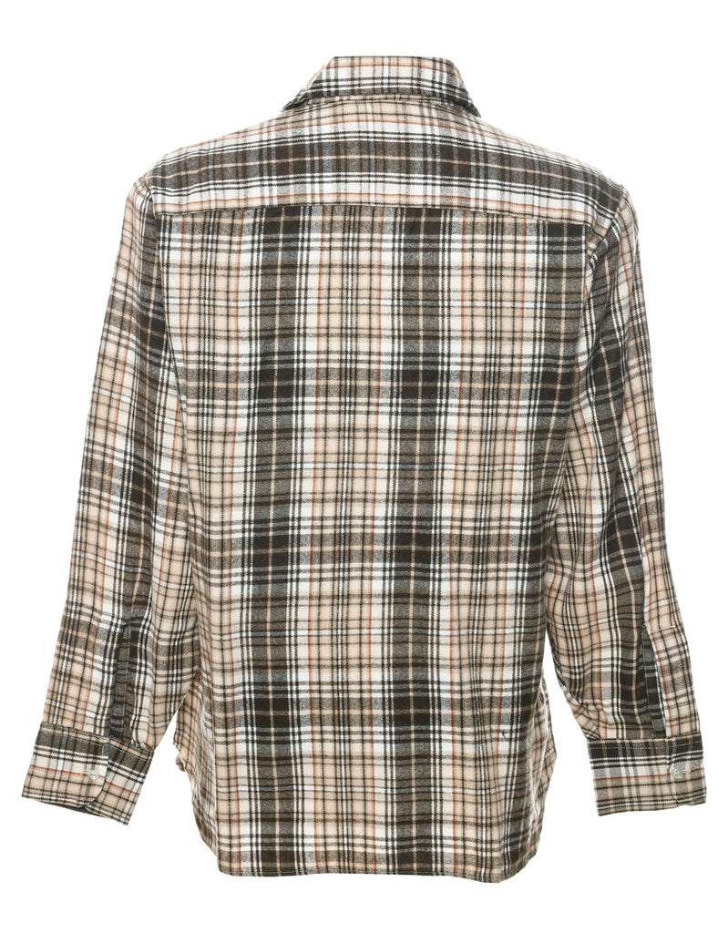 Arrow Plaid Shirt - M