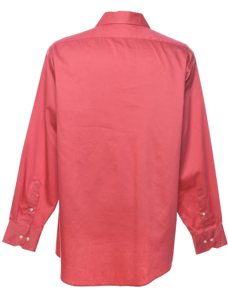 Arrow Salmon Pink Shirt - L