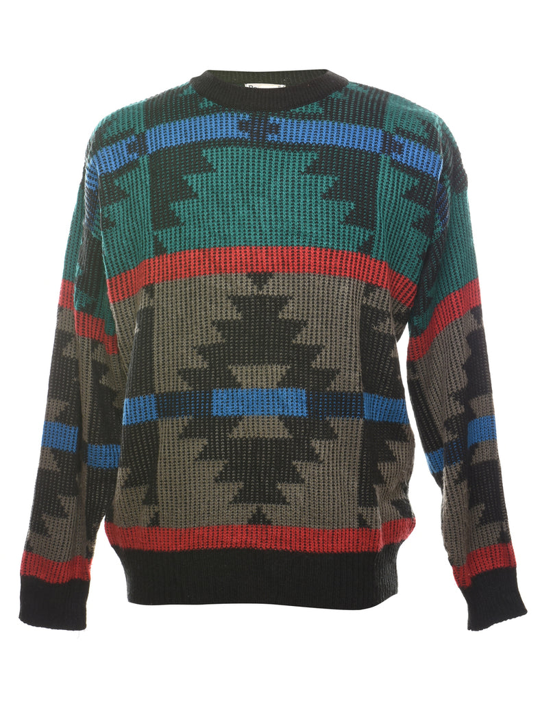 Aztec Print Jumper - XL