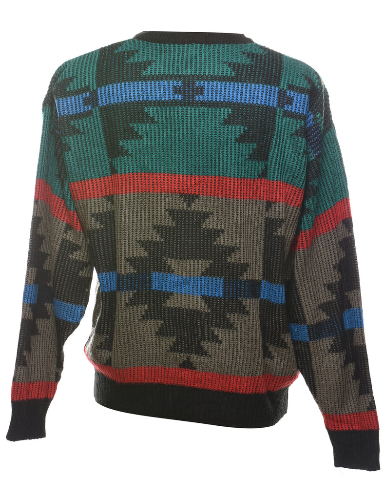 Aztec Print Jumper - XL