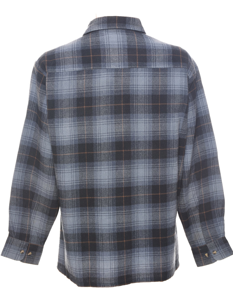 Back Packer Checked Shirt - M