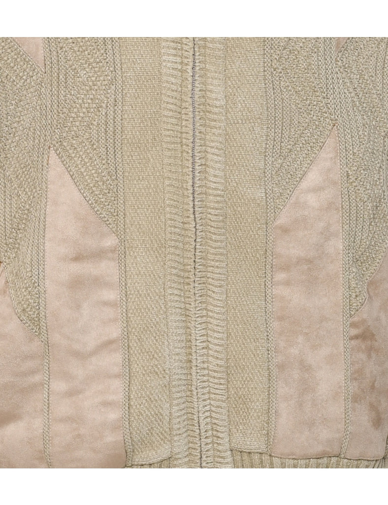 Beige Cardigan - M