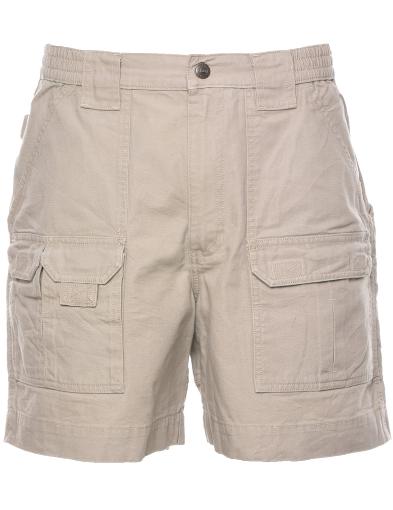 Beige Cargo Shorts - W34 L6