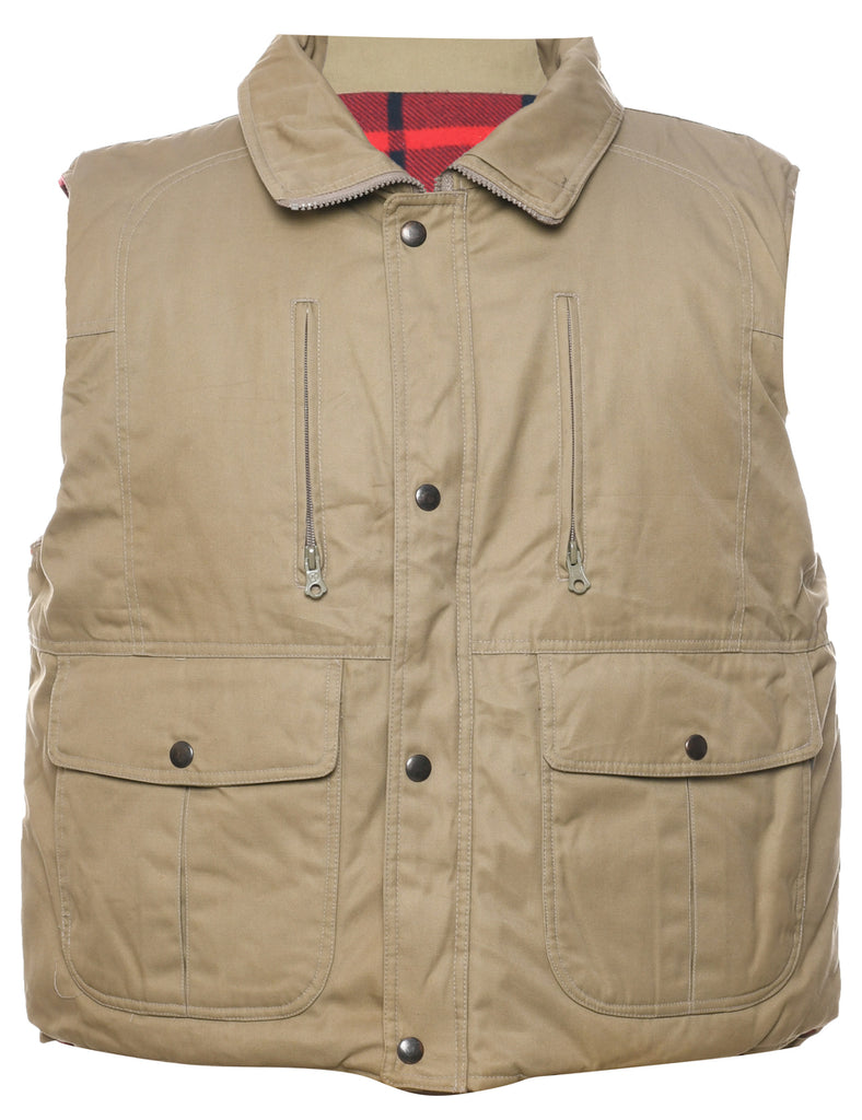 Beige Waistcoat - L