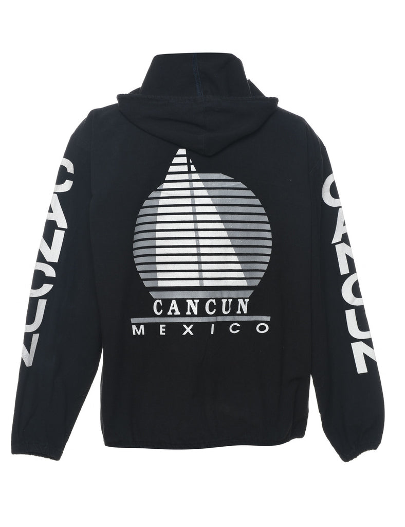 Black Cancun Mexico Jacket - S