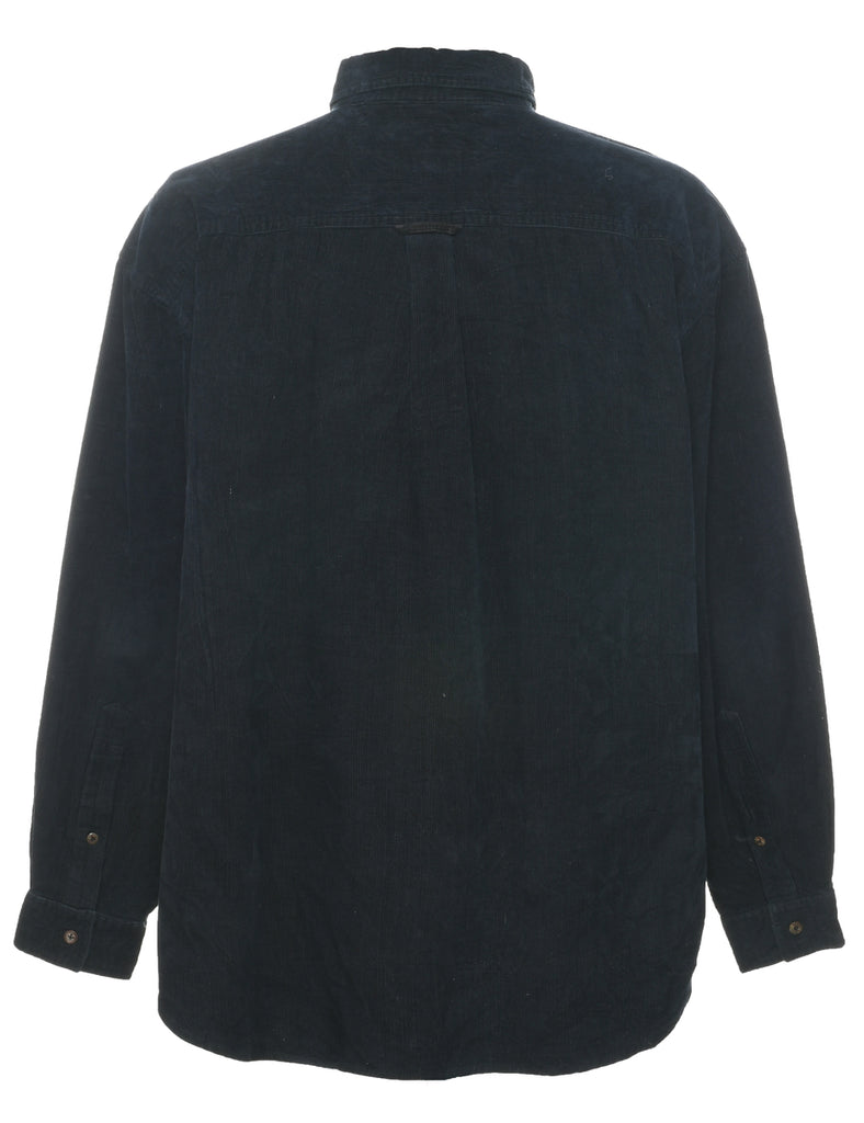 Black Corduroy Shirt - XL