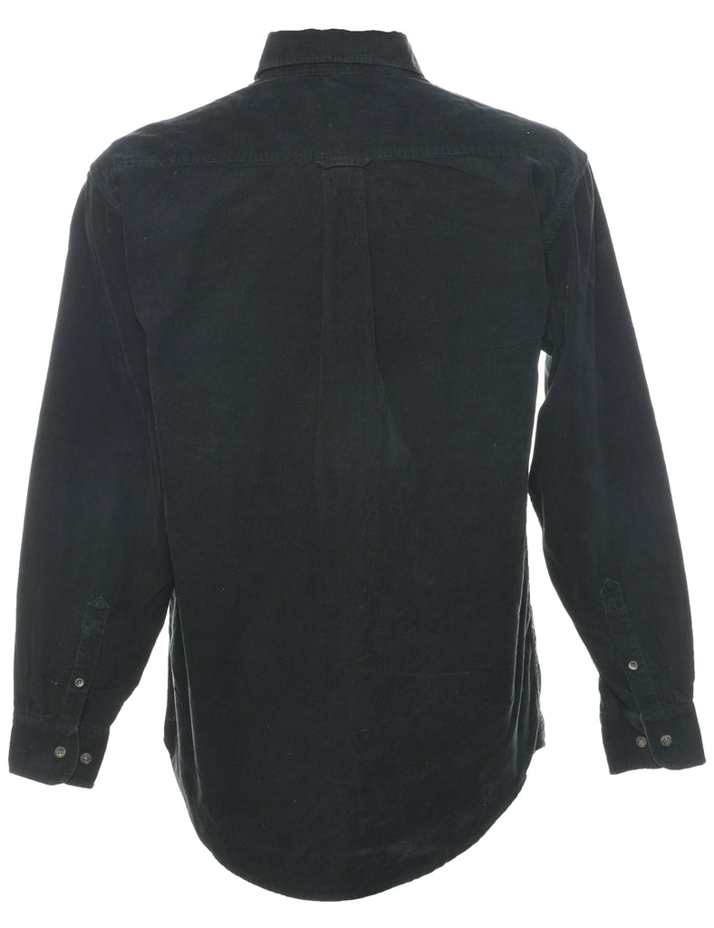 Black Corduroy Shirt - S