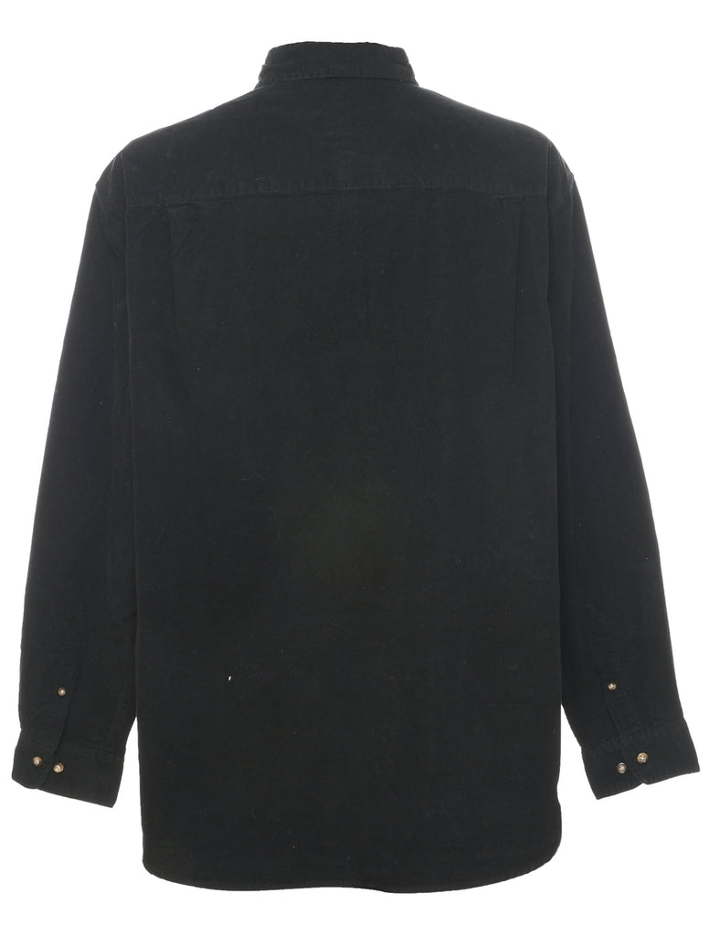 Black Corduroy Shirt - XL