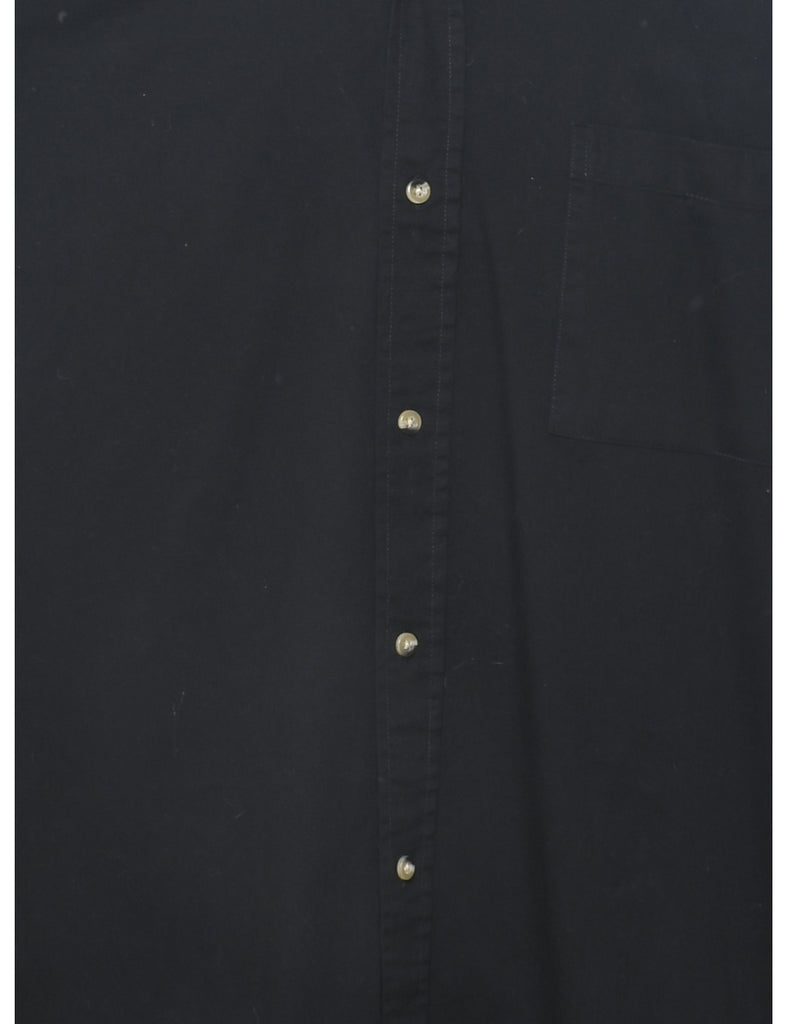 Black Denim Shirt - L