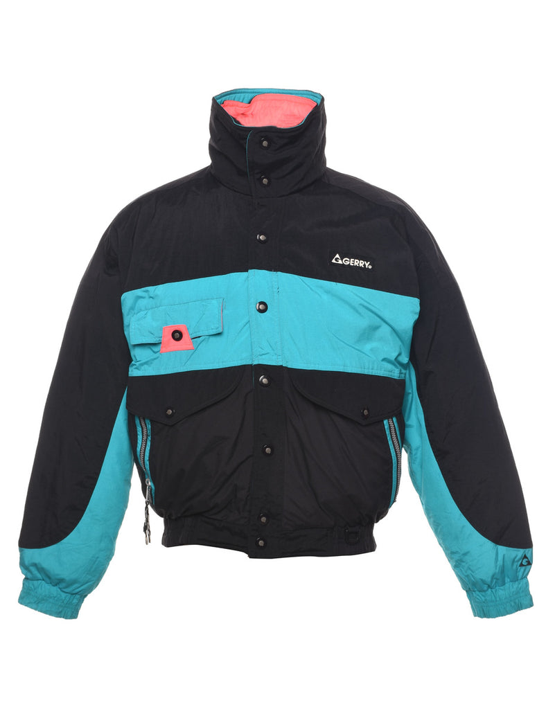 Black Puffer Jacket - M