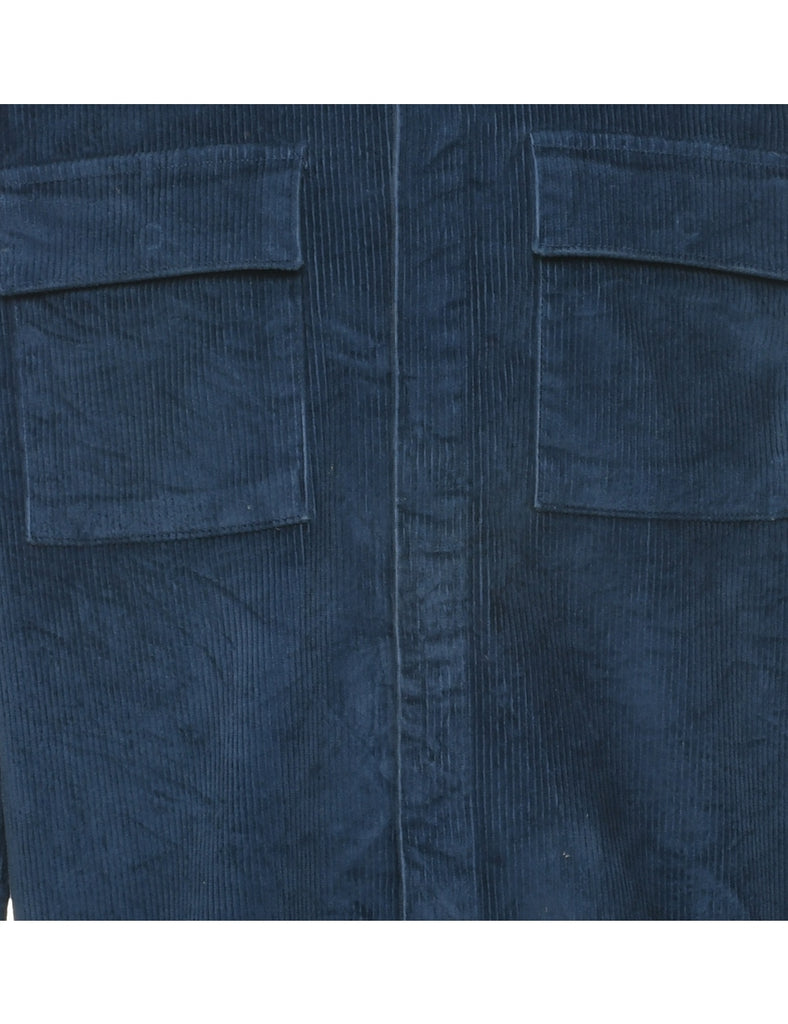 Blue Corduroy Shirt - XL