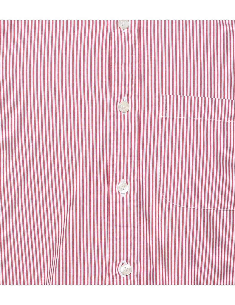 Brooks Brothers Checked Red & White Shirt - S