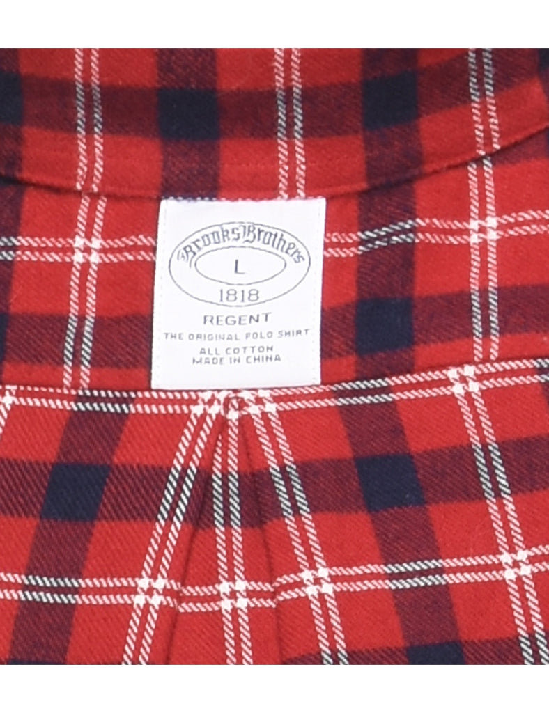 Brooks Brothers Checked Shirt - L