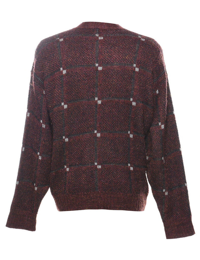 Brown Cardigan - S