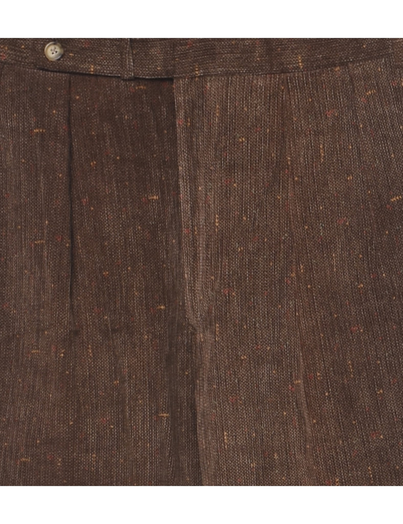 Brown Corduroy Trousers - W36 L29