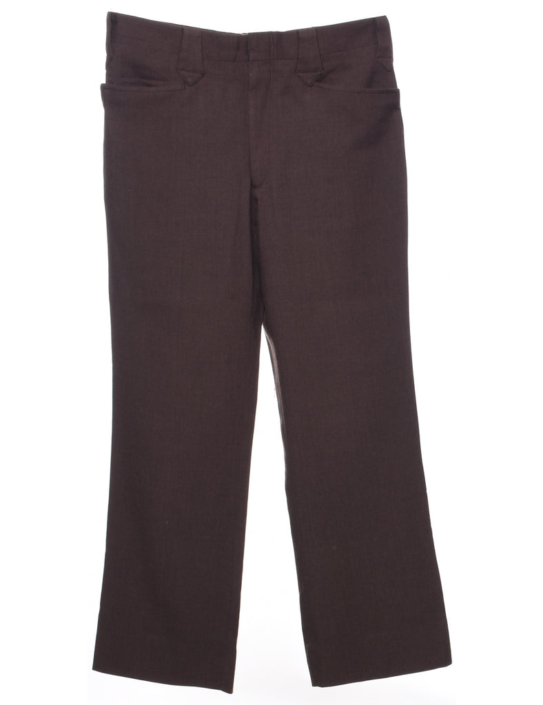 Brown Trousers - W30 L28